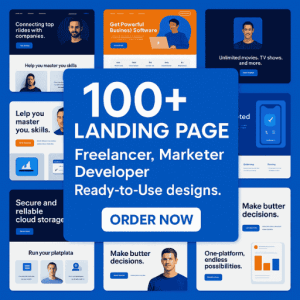 100+ Landing Page Templates & Plugins – লাইফটাইম এক্সেস | ToolsBari Exclusive