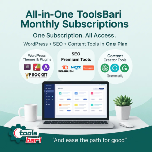 All-in-One Access – WordPress, SEO & Content Tools (30 Days) | ToolsBari Exclusive