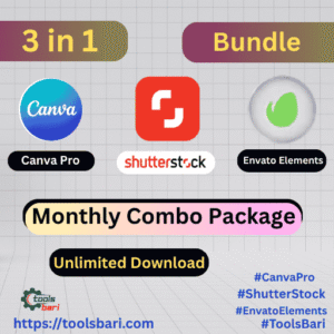 Creative Bundle – Canva Pro, Shutterstock & Envato Elements